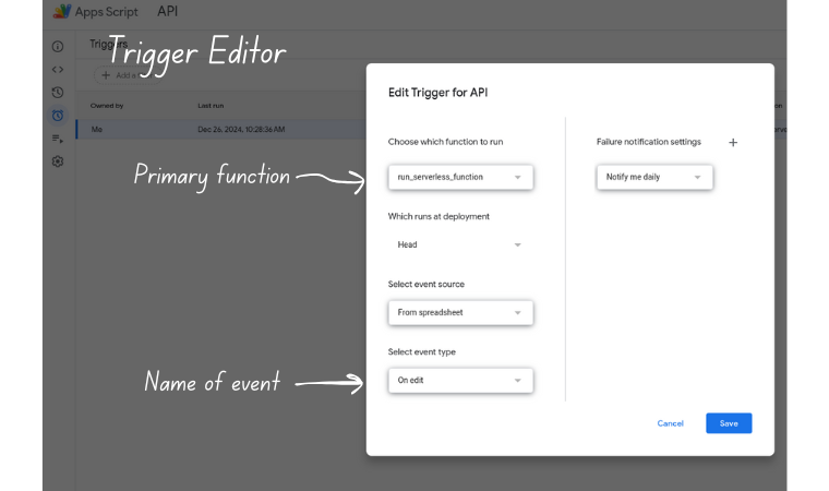 apps-script-trigger-editor